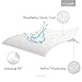 SLEEP TITE Hypoallergenic 100% Waterproof Mattress Protector - 15-Year U.S. Warranty - Vinyl Free - RV/Short Queen Size