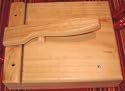 Large Solid Wood Tortilla Press