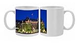 Photo Mugs of The Empress Hotel at night, Victoria, Vancouver Island, British Columbia, from Robert Harding