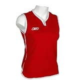 Womens Reebok Scarlet Team Court Tank