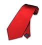 100% SILK Solid Rose RED Neck Tie. Men's NeckTie.