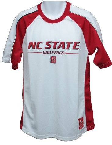 Buy Men's North Carolina State Wolfpack S S 'Arsenal' White Team Color Tshirt