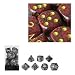 Chessex 25323 - Würfelset gesprenkelt Mercury, 7 verschiedene Würfel