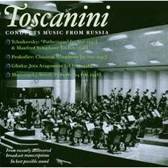 Arturo Toscanini dirigiert Musik aus Russland
