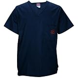 Auburn Tigers Navy Scrub Top