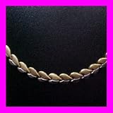 MAGNETIC THERAPY Leaf Necklace relieve HEADACHES and NECK PAINS by MAGNETIC THERAPY Leaf Necklace relieve HEADACHES & NECK PAINS