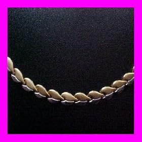MAGNET THERAPY Leaf Necklace relieve HEADACHES and NECK PAINS by 