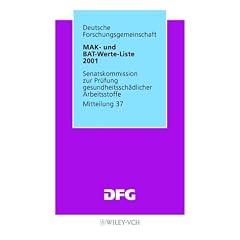 MAK- und BAT-Werte-Liste : 2001: 37