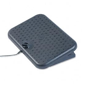 Deluxe Personal Warmer Footrest, 100 Watt, 18-1 4W X 3-7 8D X 13H, Black by Bookcases