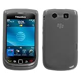 MyBat BlackBerry Torch 9800 Candy Skin Cover - Semi Transparent Smoke