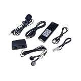 Handheld 4GB Digital Voice Recorder Dictaphone 17Hours MP3 Player Black US