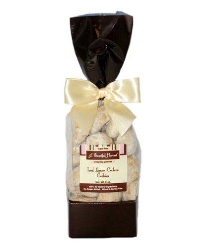 Childrens Toyshop  Gourmet Food : NEW! Sugar Free Flour Free, Gluten Free Iced Lemon Cookies