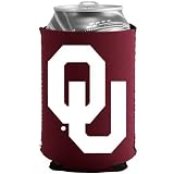 Oklahoma Sooners Crimson Collapsible Can Coolie by Football Fanatics