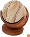Thirstystone Oak Pedestal Wood Coaster Holder