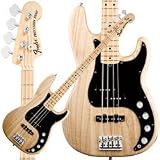 Fender American Deluxe Precision Bass®, Natural, Maple Fretboard