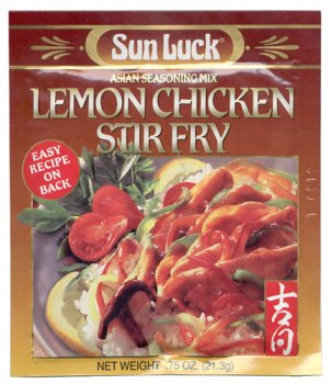 Sun Luck - Lemon Chicken Stir Fry Mix 0.75 Oz. by Sun Luck
