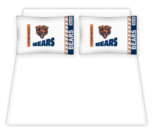 NFL Chicago Bears Micro Fiber Sheet Set Full