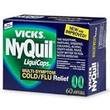NyQuil-Vicks Multi-Symptom Cold/Flu Relief, 60 Liquicaps