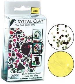 2 Part Epoxy Crystal Clay GOLD