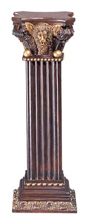 Florentine Pedestal in Cherry Gold Finish