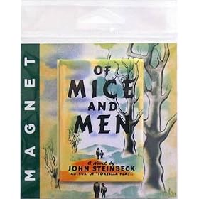 CLASSIC BOOK COVER Of Mice and Men by John Steinbeck - Magnet