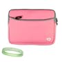 Pink Carrying Case for Acer Aspire One 10" + Vangoddy tm, Live*Laugh*Love wrist band!!!