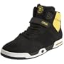 C1RCA Men's Trece Skateboard Shoe,Black/Yellow,8 M US