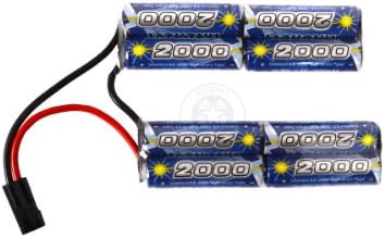 Intellect Premium 9.6V NiMH Nunchuck Battery for AEGs - 2000 mAh