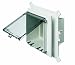 Arlington DBVS2C-1 Outdoor Electrical Box with Weatherproof Cover for Vinyl-Siding, Clear, Vertical/2-Gang Arlington DBVS2C-1 Outdoor Electrical Box with Weatherproof Cover for Vinyl-Siding, Clear, Vertical/2-Gang