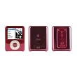 Speck See Thru Hard Plastic Case with Belt Clip for iPod nano 3G (Red)