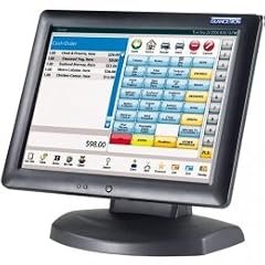 Glancetron 38,1cm (15 Zoll) Touchmonitor, Aufl�sung: 1024x768, Anschlu� �ber USB, VGA Anschluss, Farbe: schwarz
