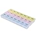 Pills Jewelry Case Holder Storage Organizer Box 3 Colors 21 Grids