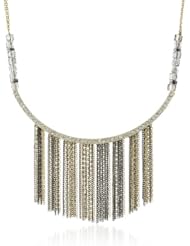 Kenneth Cole New York "Springtime Rose" Multi-Chain Fringe Necklace, 19"