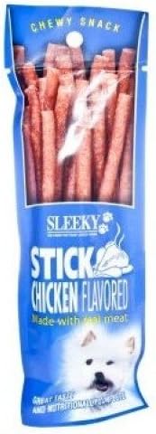 Sleeky Dog Snack Bar Chicken Flavor 50 G.(pack of 3)