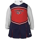 Reebok Houston Texans Navy Blue Preschool 2-Piece Cheerleader Dress
