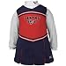 Reebok Houston Texans Navy Blue Toddler 2-Piece Cheerleader Dress