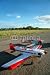 Wallmonkeys Peel and Stick Wall Decals - Two Modern Model Aircrafts in Air Station - Removable Graph