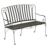 outdoor swing cushions  Deauville Bench and a Half Seat Cushion Fabric: Heather Beige