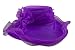 The Purple Flash - Mesh-Brimmed Hat with Bow