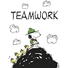 Charles Schulz Teamwork Peanuts Comic Art Print Poster - 16x20 Art Poster Print by Charles Schulz, 16x20