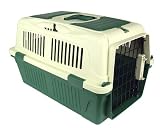 Deluxe Pet Carrier 1 (Green/Beige)