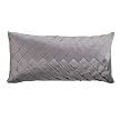 Fieldcrest Luxury Button Decorative Pillow - Silver