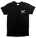 Joe Blow Men's Corvette C1-C7 Flag Collection T-Shirt, Large, Black