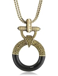 Judith Leiber Jewelry Enamel, Pave Crystal Necklace