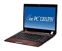 Asus EeePC 1201PN 30,7 cm (12,1 Zoll) Netbook (Intel Atom N450, 1,6GHz, 2GB RAM, 250GB HDD, nVidia ION2,Win 7 HP) rot
