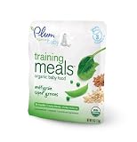 Plum Organics Training Meals, Multigrain Super Greens, 4-Ounce Pouches (Pack of 12)