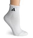 Adidas Youth Quarter Sock, 6-Pack