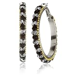 Chamak by priya kakkar Hoop With Crystal And M