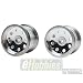 Traxxas R Wheel,Satin Chrome:RU,ST TRA3672