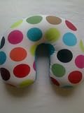 Comfi microbead squishy neck travel cushion (Multi Spotty) Neck pillow